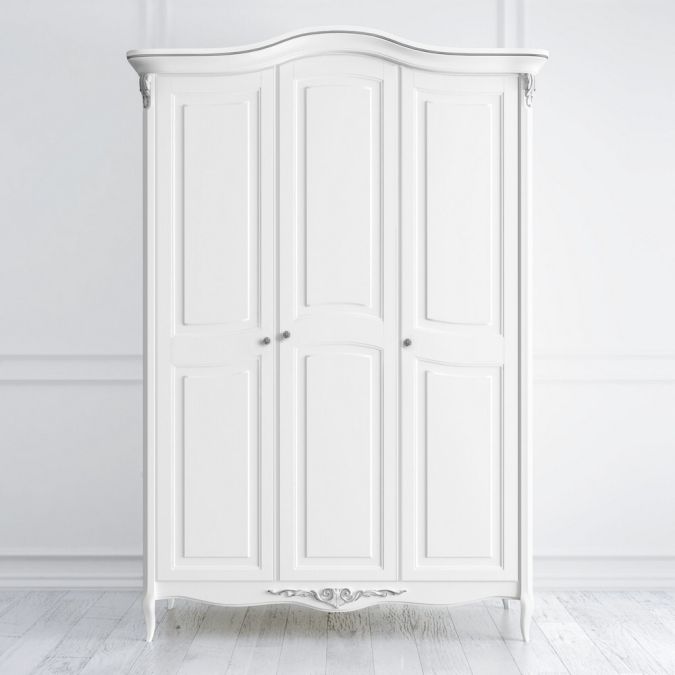 Фото Шкаф 3 двери S123-K00-S Silvery Rome