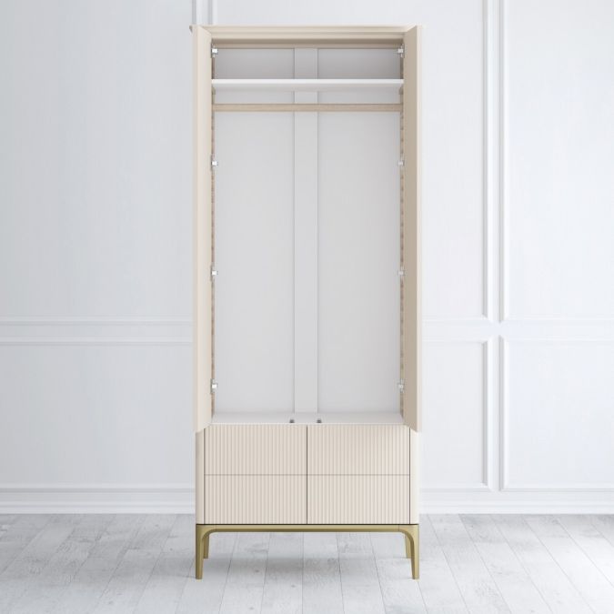 Фото Шкаф 2 двери Pr099B1T-gold Primo gold