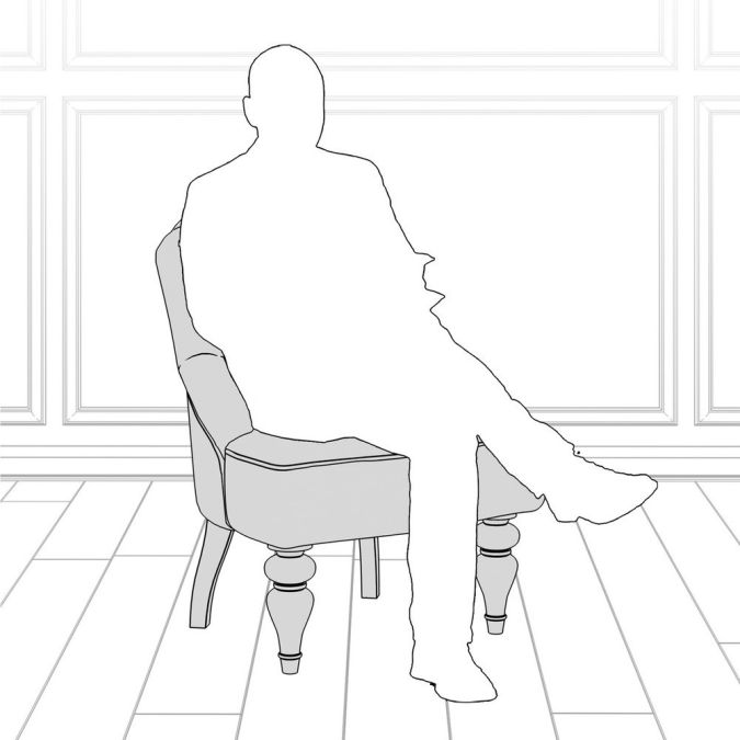 Фото Кресло Шоффез M08-B-E30 Canapes