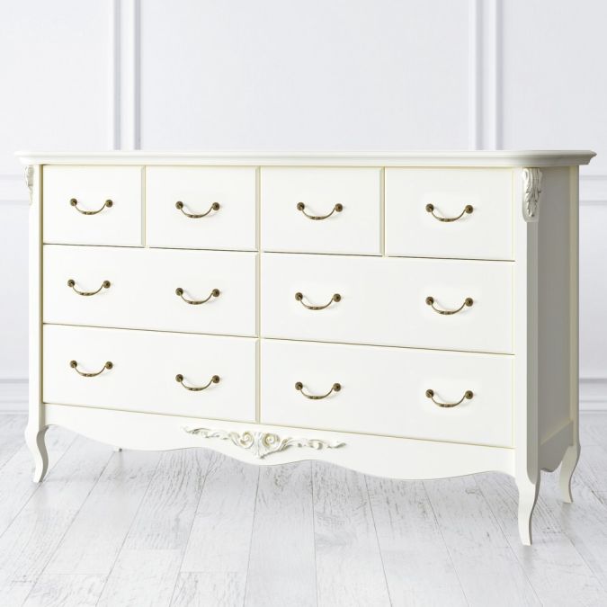 Фото Комод широкий 8 ящиков R134-K02 Romantic