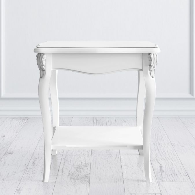 Фото Столик квадратный S113-K00-S Silvery Rome