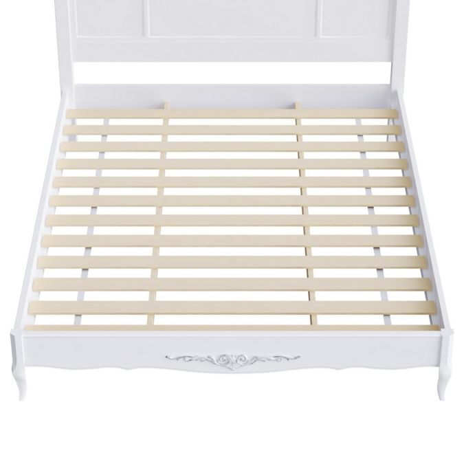 Фото Кровать с мягким изголовьем 160*200 S416-K00-S-B07 Silvery Rome