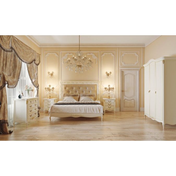 Фото Комод бельевой 5 ящиков R109g Romantic Gold