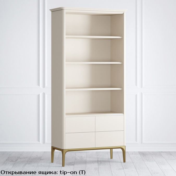 Фото Стеллаж 4 ящика Pr081C-gold Primo gold