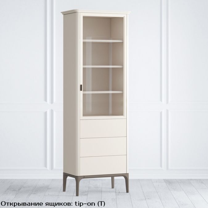 Фото Шкаф книжный малый 3 ящика R Pr029RD Primo