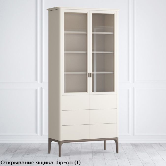 Фото Шкаф книжный 6 ящиков Pr082D Primo