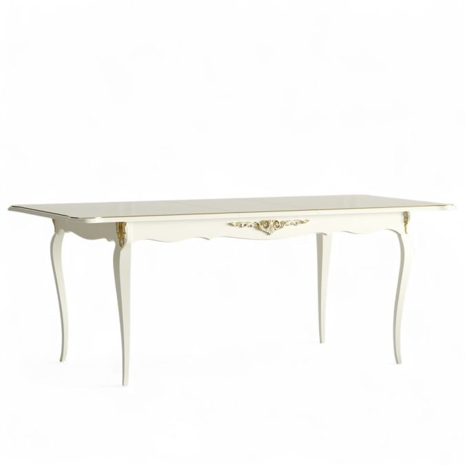 Фото Стол обеденный раскладной R105L-K02-G Романтик Голд