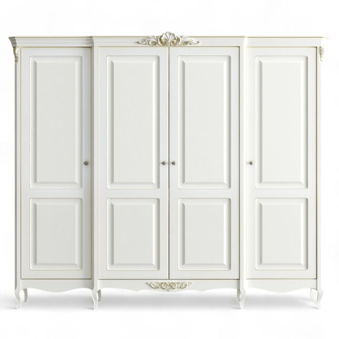 Фото Шкаф 4 двери APg624-K02-G Ательер Голд