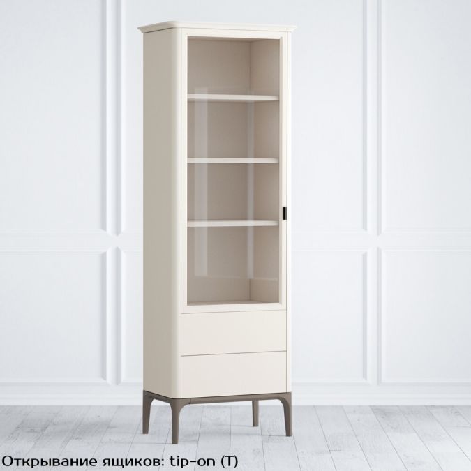 Фото Шкаф книжный малый 2 ящика L Pr029LC Primo