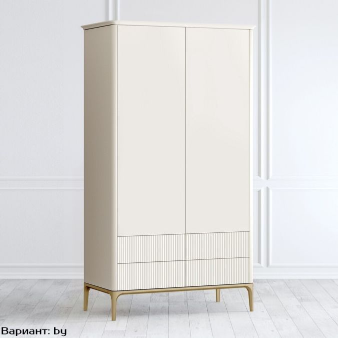 Фото Шкаф 2 двери Pr019B1T-gold Primo gold