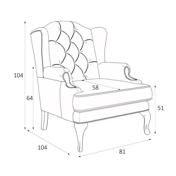 Фото Кресло Френсис M12Y-BG-B05