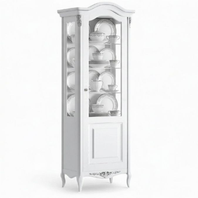 Фото Витрина стеклянная R S190B-K00-S Сильвери Роум