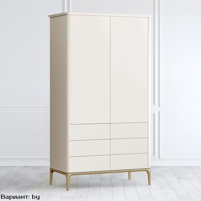 Фото Шкаф 2 двери Pr019C1T-gold Primo gold