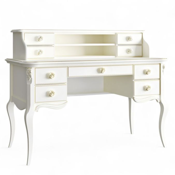 Фото Кабинетный стол пристенный GL111M-K02-G Лейди Роуз