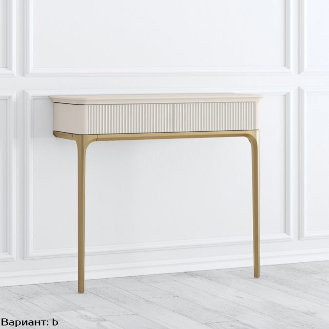 Фото Консоль пристенная Pr092AT-gold Primo gold