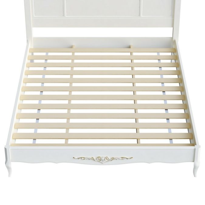 Фото Кровать с мягким изголовьем 160*200 R656-K02-G-B01 Romantic Gold