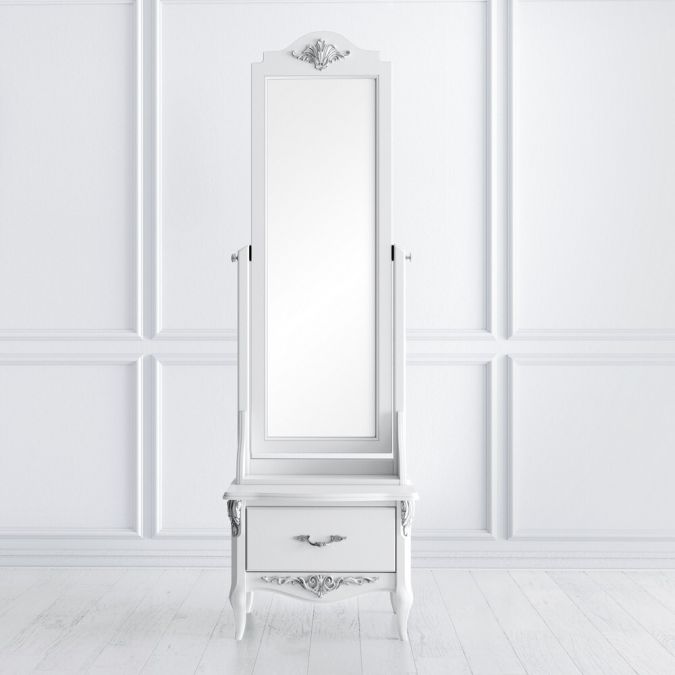 Фото Напольное зеркало S143-K00-S Silvery Rome