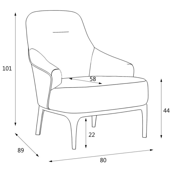 Фото Кресло M20-K02-Wt953_Ez061 Primo