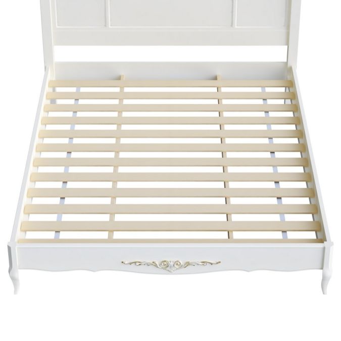 Фото Кровать с мягким изголовьем 180*200 R218D-K02-G-B01 Romantic Gold