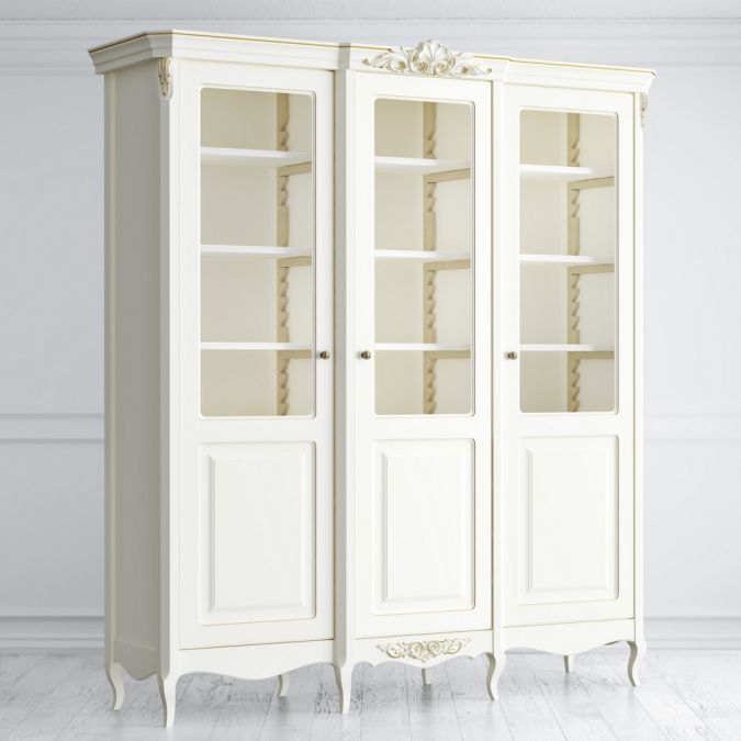 Фото Библиотека 3 двери APg183-K02-G Atelier Gold
