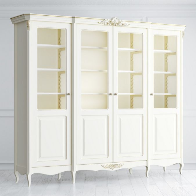 Фото Библиотека 4 двери APg184-K02-G Atelier Gold