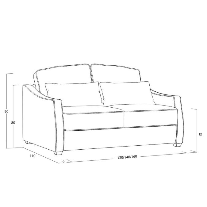 Фото Диван Infante DIf-I-K03-KaB03-B12