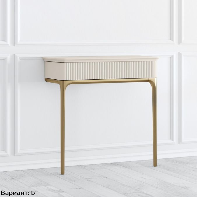 Фото Консоль пристенная Pr080AT-gold Primo gold