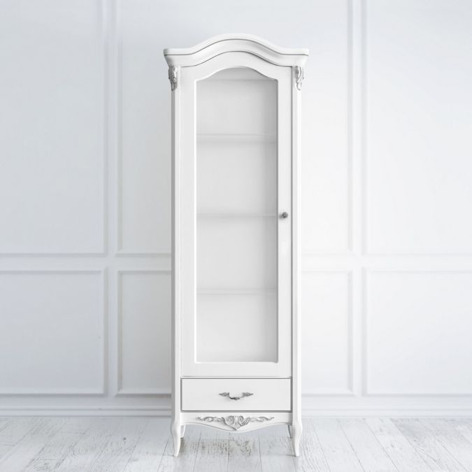 Фото Витрина стеклянная L S189-K00-S Silvery Rome