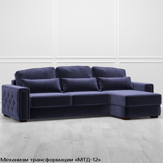 Фото Диван Diamante (с механизмом) DDi-TR-K03-Ka-B18