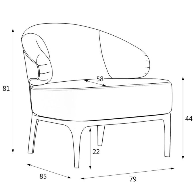 Фото Кресло M21-K03-Pn32 Primo