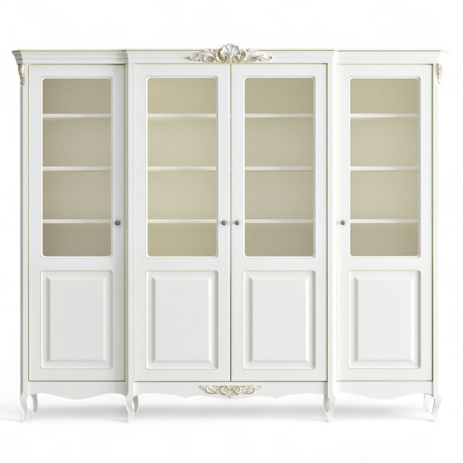 Фото Библиотека 4 двери APg184-K02-G Ательер Голд