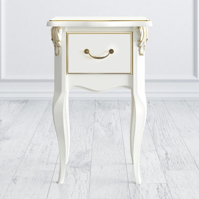 Фото Прикроватная тумба 1 ящик R159-K02-G Romantic Gold