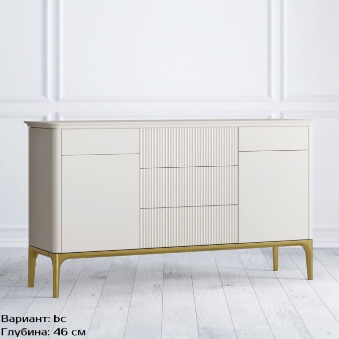 Фото Комод средний Pr117ET_Pr118ET-gold Primo gold