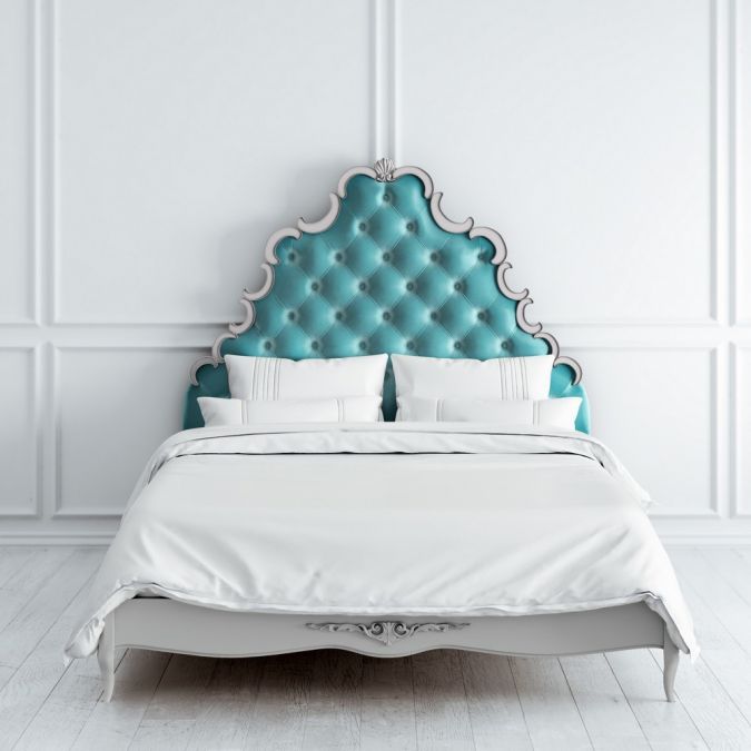 Кровать с мягким изголовьем 160x200 Atelier Home A426-K04-S-B08