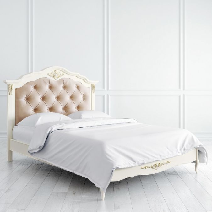 Кровать с мягким изголовьем 120х200 Romantic Gold R112g