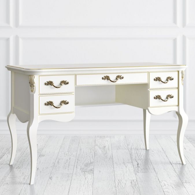 Фото Кабинетный стол пристенный APg111M-K02-G Atelier Gold