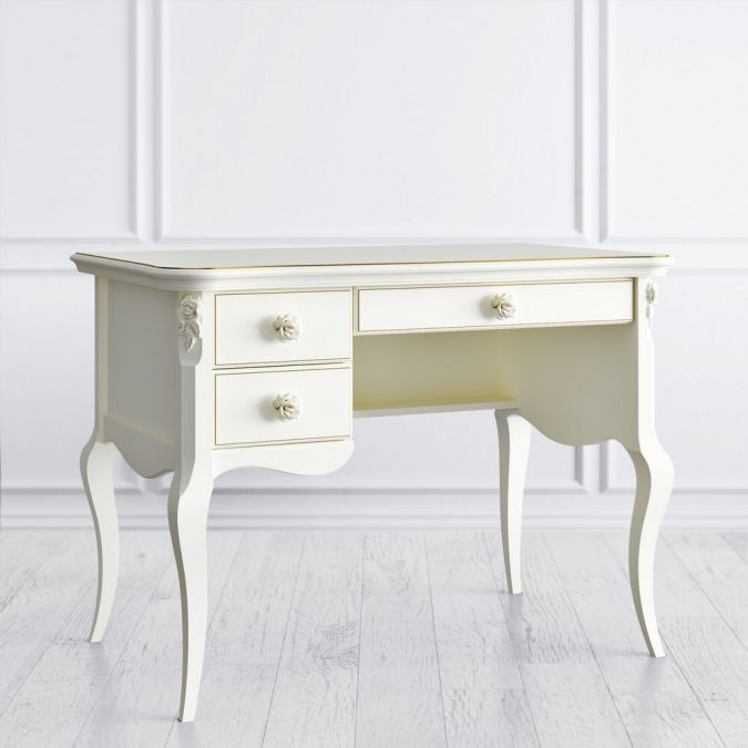 Фото Кабинетный стол пристенный G111SL-K02-G Golden Rose