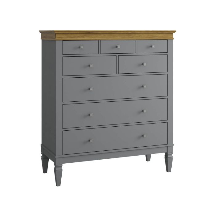 Фото Комод Ольса-С 323 серый 7042 - антик 24