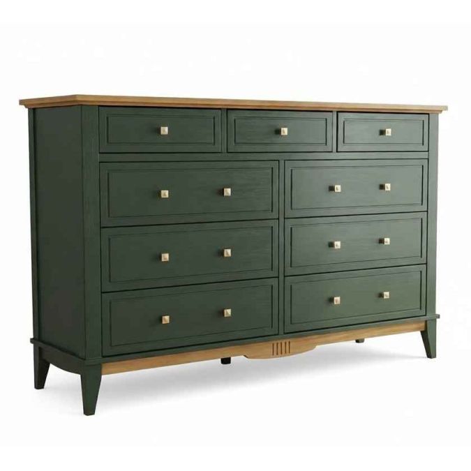 Фото Комод Пенни NN 036 (Грин 6020 / Антик 24)