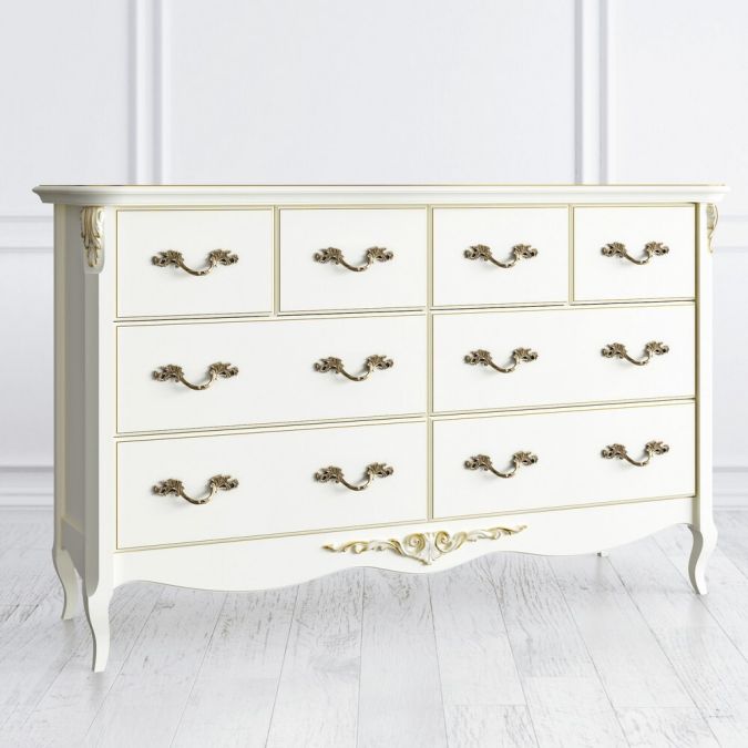 Фото Комод широкий 8 ящиков APg134-42-K02-G Atelier Gold