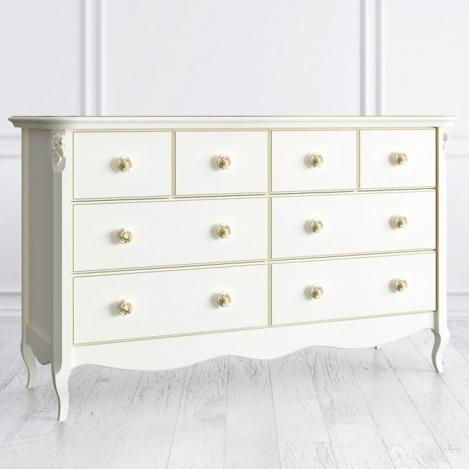 Фото Комод широкий 8 ящиков G134-K02-G Golden Rose