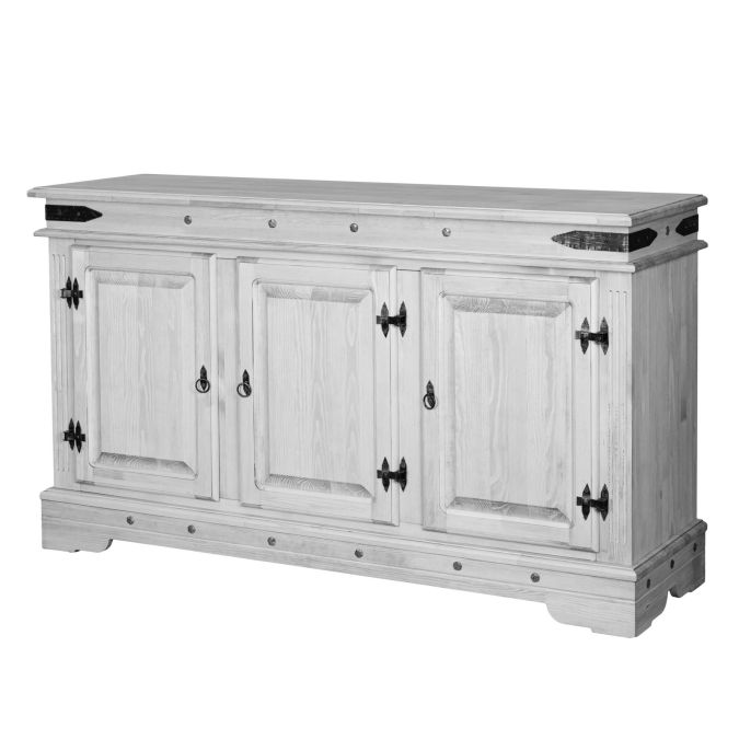 Фото Комод Викинг 01 из массива сосны (белый)