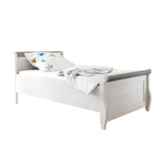 Фото Кровать Мальта 100 без ящиков (серый)