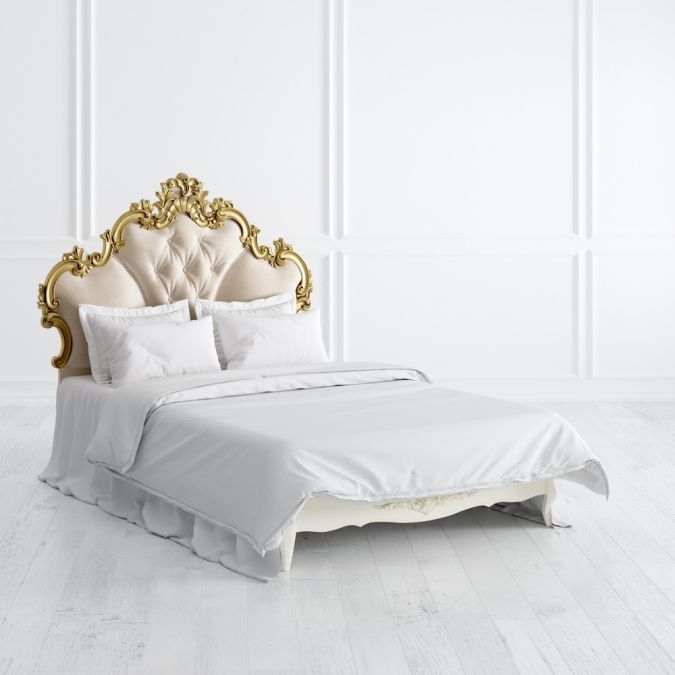 Фото Кровать с мягким изголовьем 120*200 R562D-K02-GG-B01 Romantic Gold