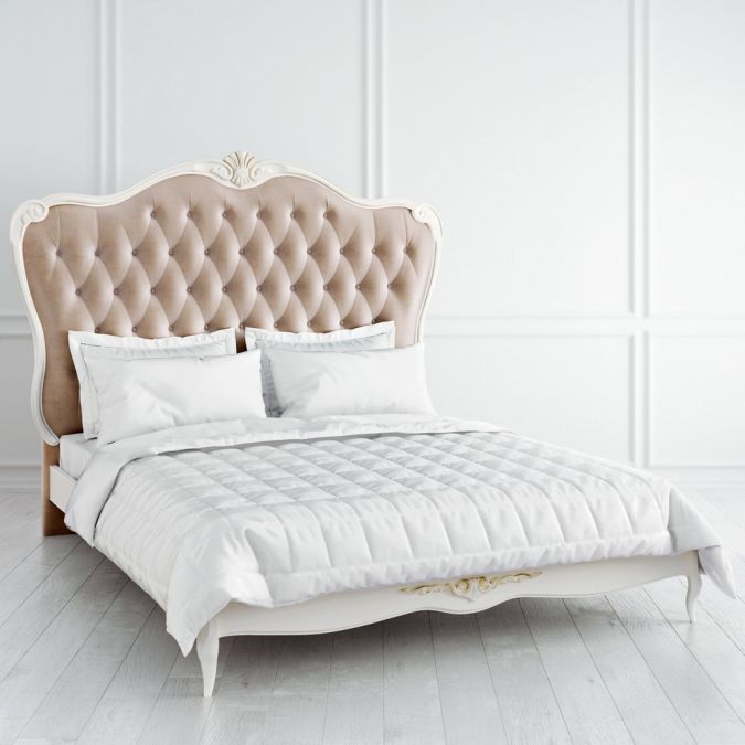 Фото Кровать с мягким изголовьем 160*200 A526-K02-G-B01 Atelier Gold