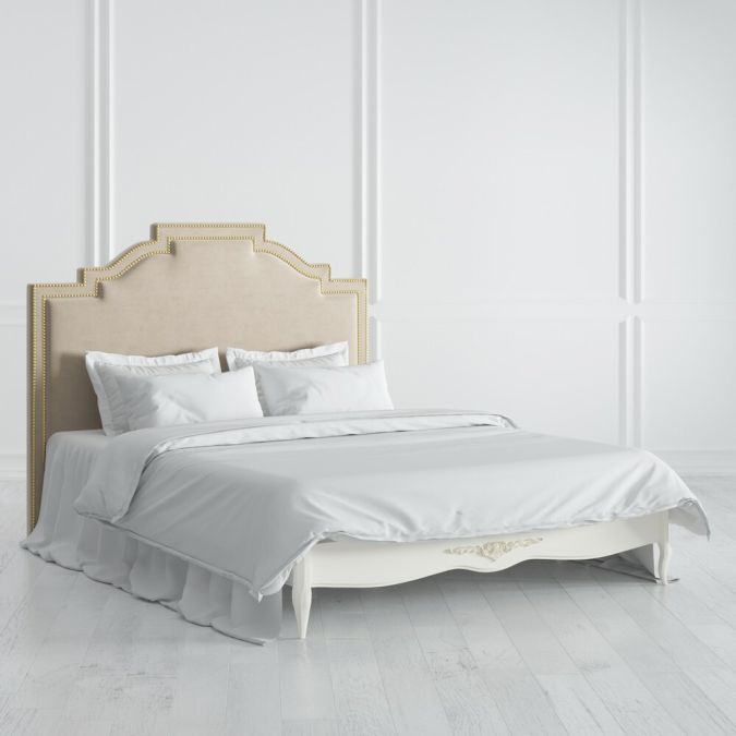 Фото Кровать с мягким изголовьем 160*200 R656-K02-G-B01 Romantic Gold