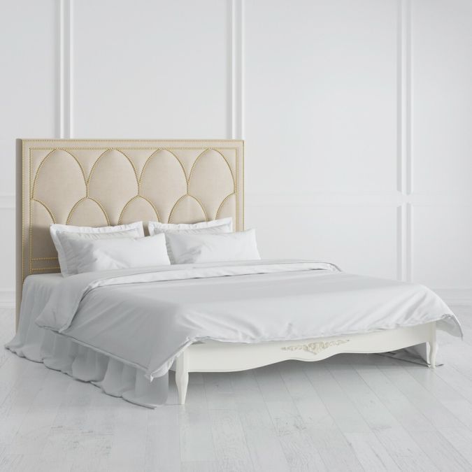 Фото Кровать с мягким изголовьем 180*200 R678-K02-GG-B01 Romantic Gold