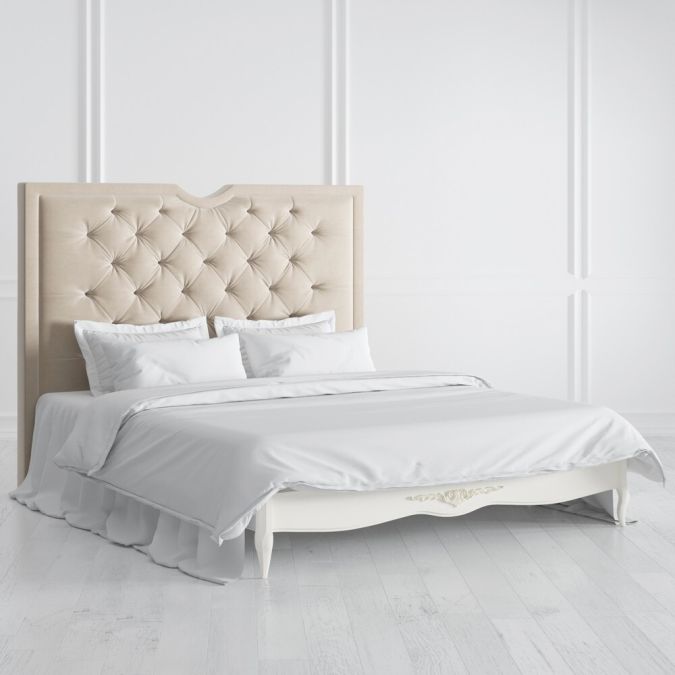 Фото Кровать с мягким изголовьем 180*200 R688-K02-G-B01 Romantic Gold