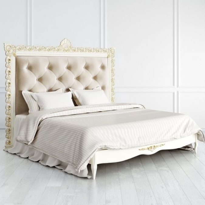 Кровать Atelier Gold с мягким изголовьем 180х200 A548-K02-G-B01