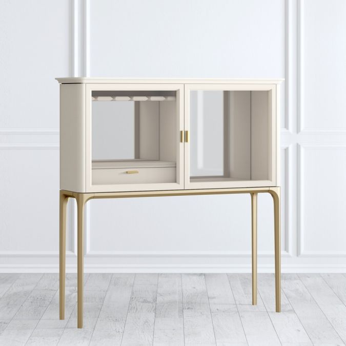 Фото Мини винный шкаф Pr018BP-gold Primo gold